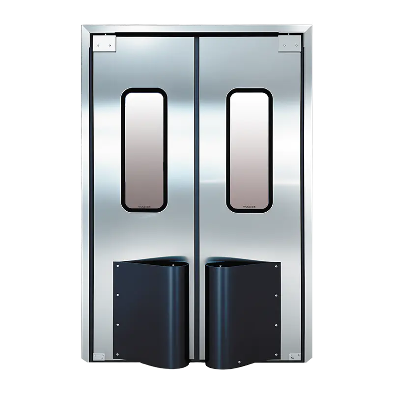 Cửa Chống Va Chạm 2 Chiều Inox
